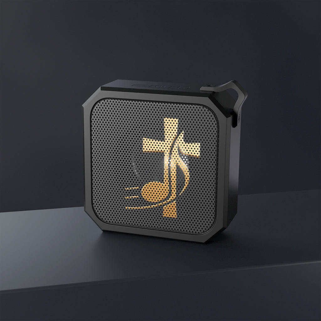 Christian Cross Bluetooth Speaker — Portable Outdoor Music Speaker with Musical Note Design