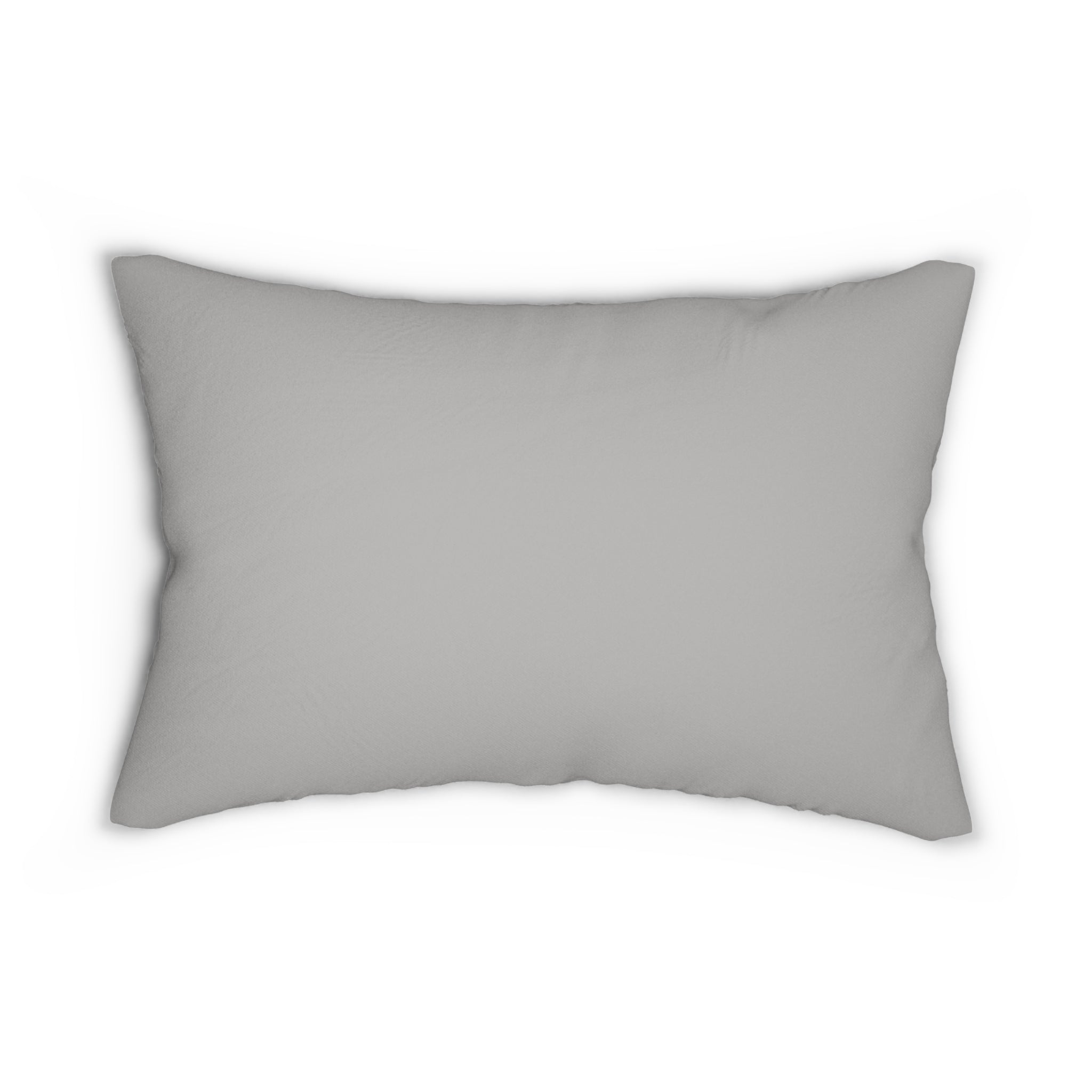 Lumbar Pillow — "He Covers You" Angel Wing Accent