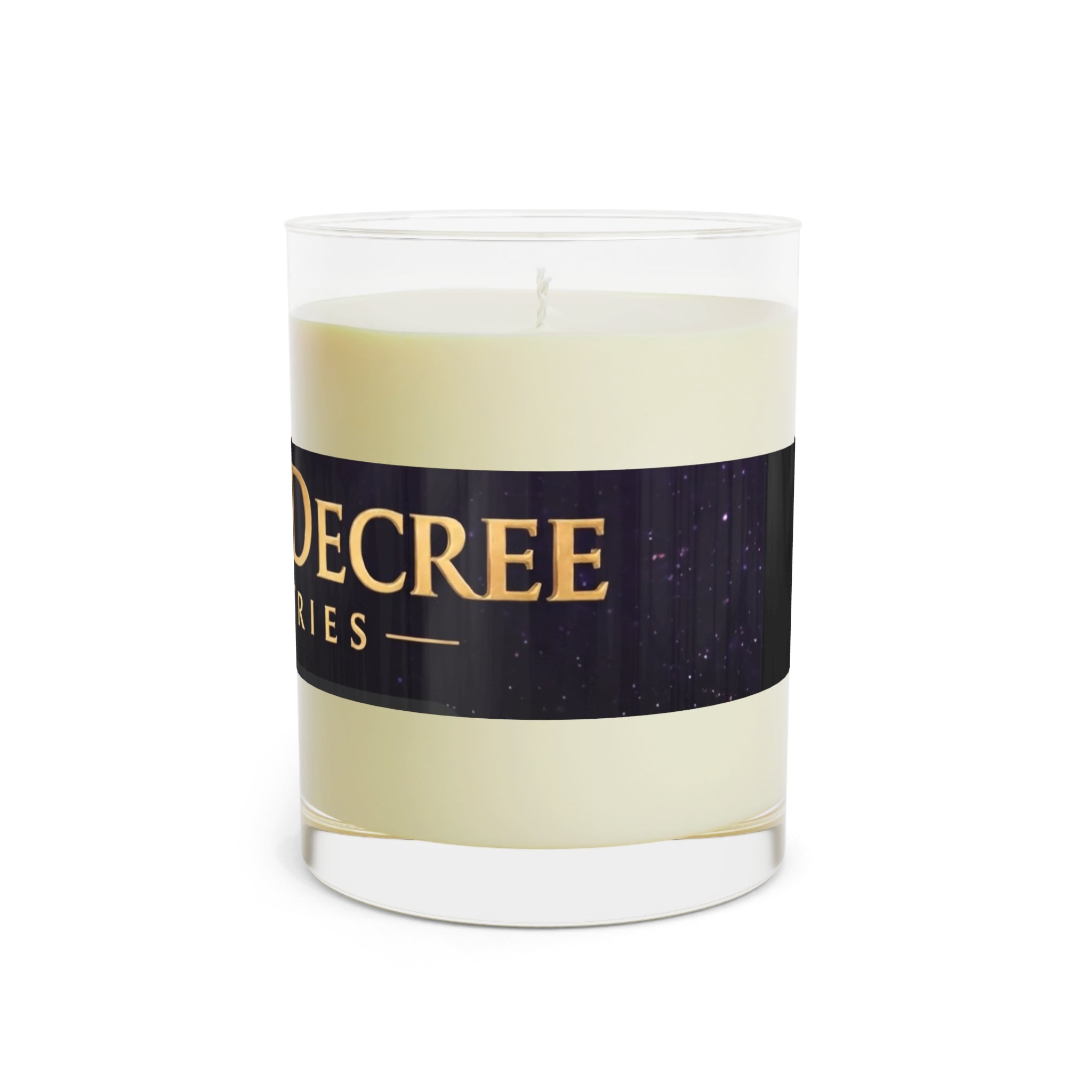 Devine Decree Ministries Scented Candle - Full Glass, 11oz