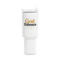 40oz Tumbler - Godfidence Inspirational Travel Mug