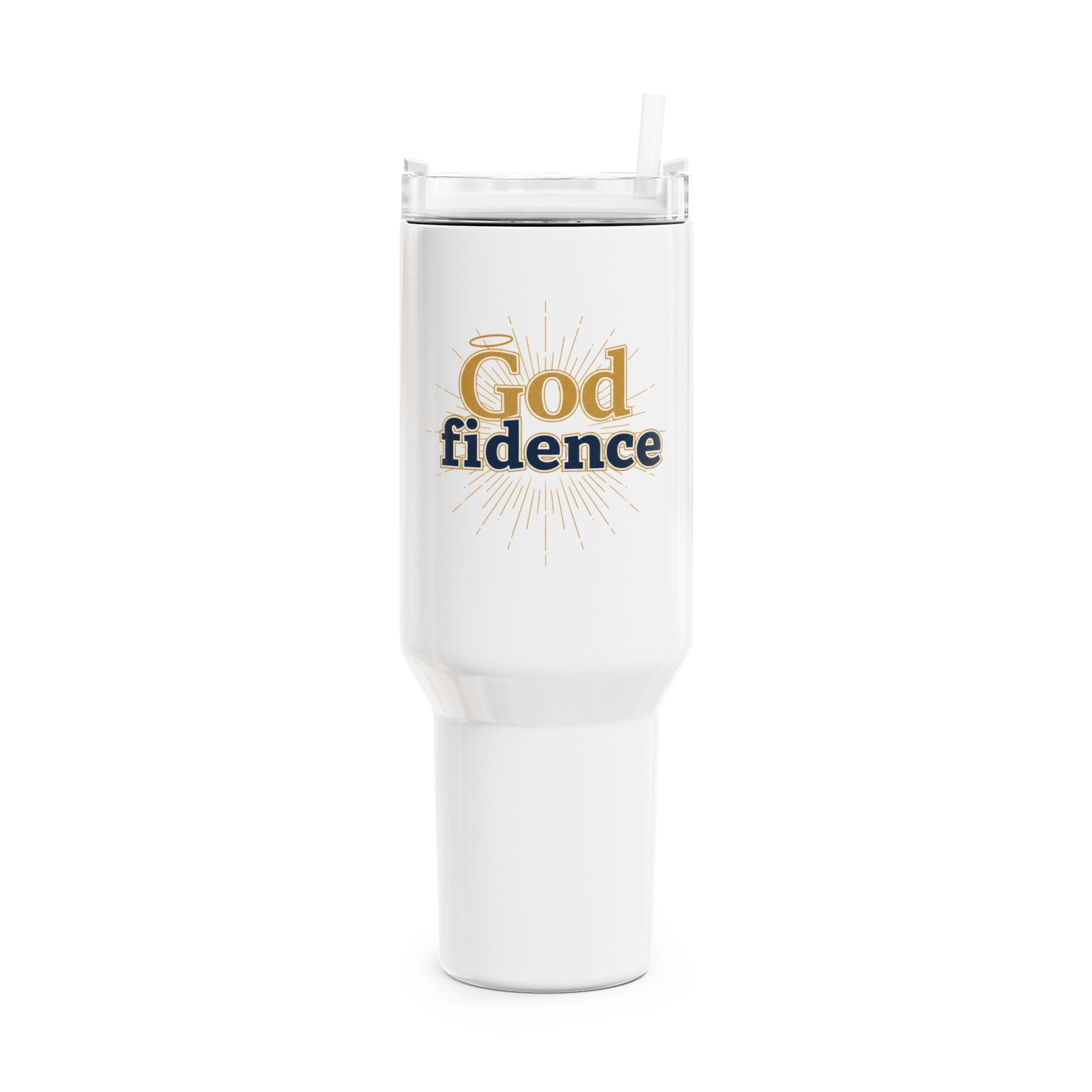 40oz Tumbler - Godfidence Inspirational Travel Mug
