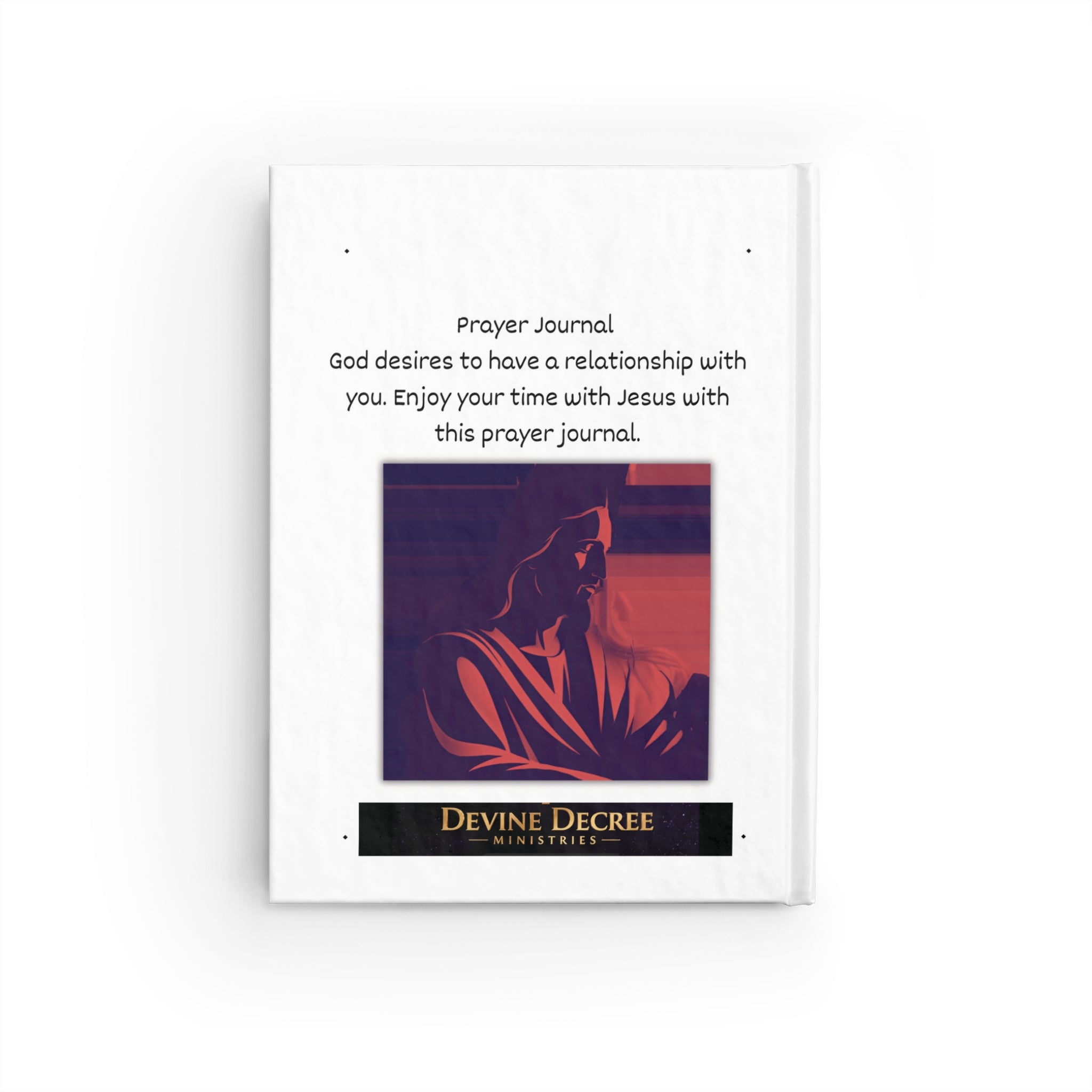 Prayer Journal — "Jesus Hold Me Close" Christian Devotional Notebook