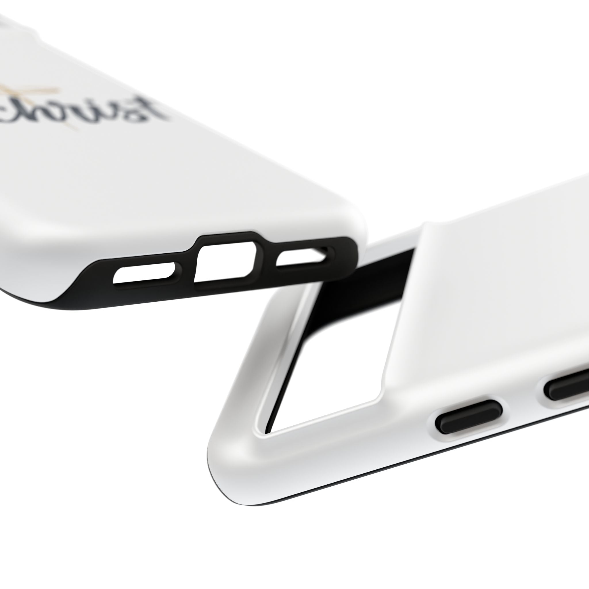 Christian Phone Case - "In Christ" Cross Design, Faith Protective Tough Case