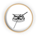 Devine Decree Ministries Wall Clock — Gold Cross & Musical Notes Church Clock