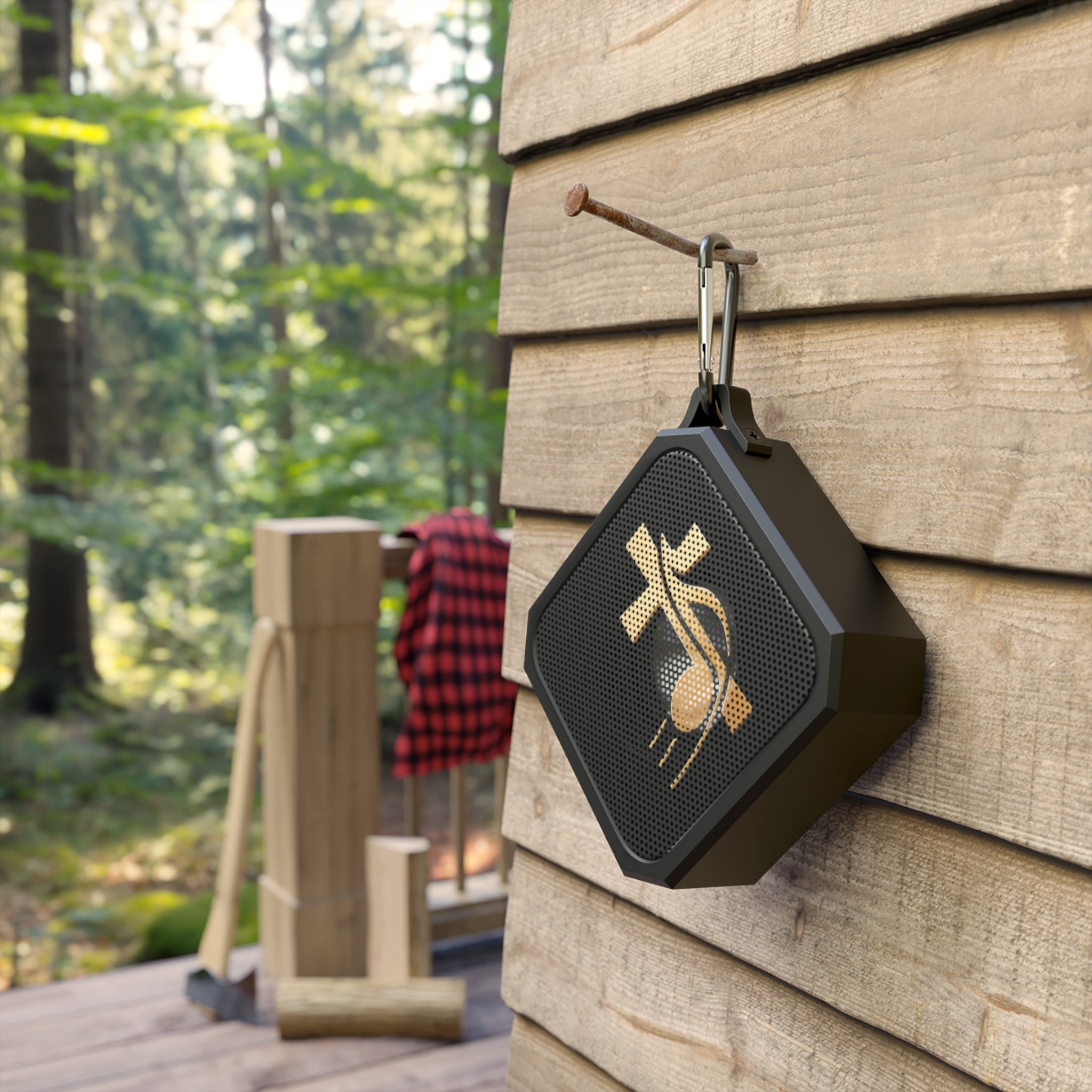 Christian Cross Bluetooth Speaker — Portable Outdoor Music Speaker with Musical Note Design