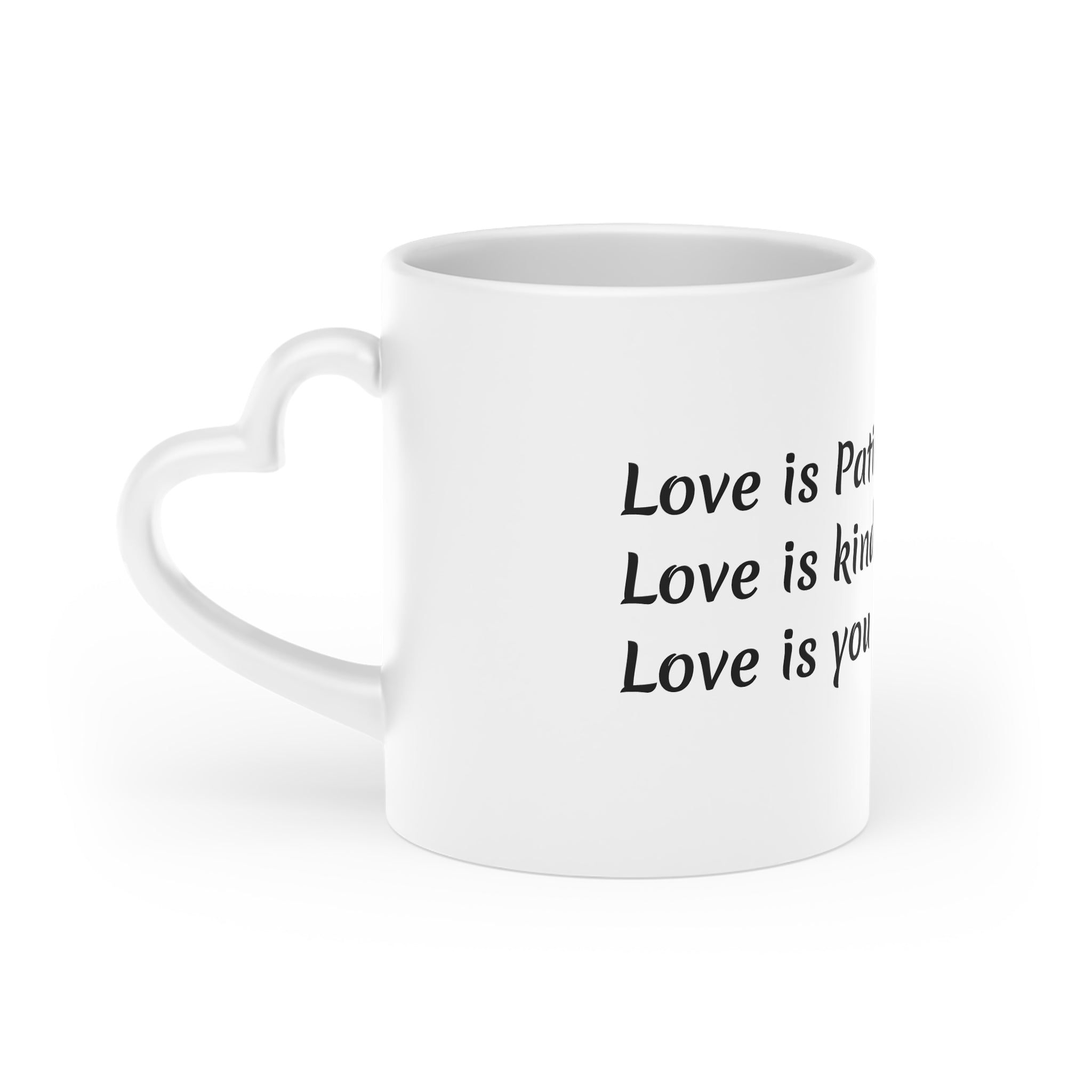 Heart-Shaped Mug