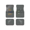 He Covers You Car Floor Mats (Set of 4) — Christian Scripture 'With His Feathers' Auto Mats