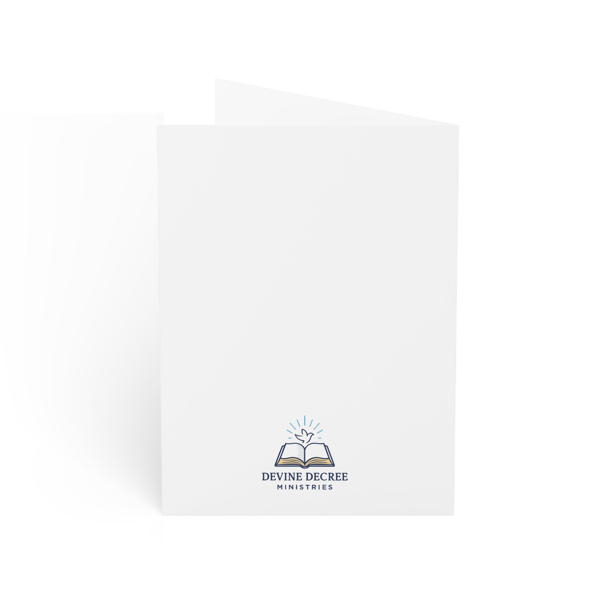 Praying for Good Health & Prosperity Greeting Card — Religious Well Wishes Card (1/10/30/50 pcs)