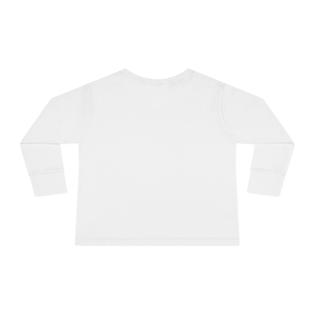 Toddler Long Sleeve Tee — "It's A Newer Better Only Better Day" Sunshine Graphic