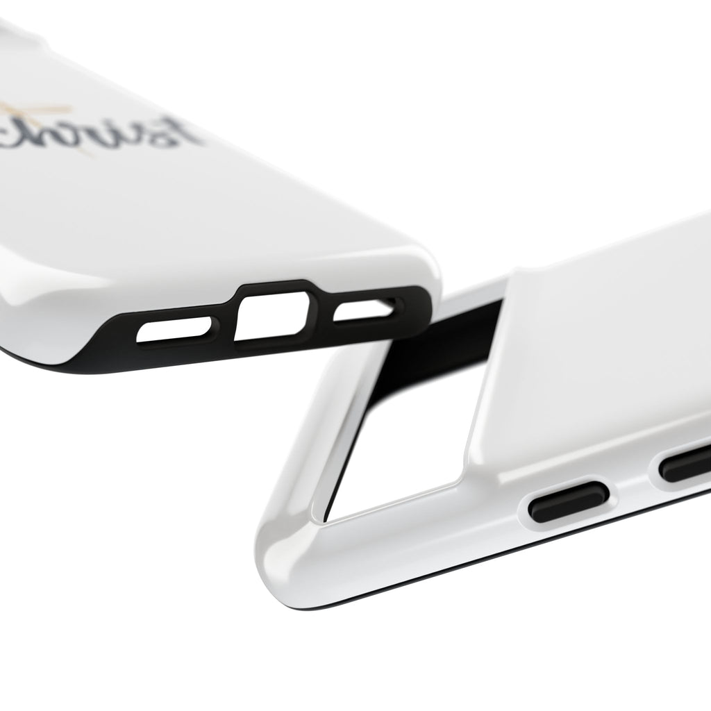 Christian Phone Case - "In Christ" Cross Design, Faith Protective Tough Case