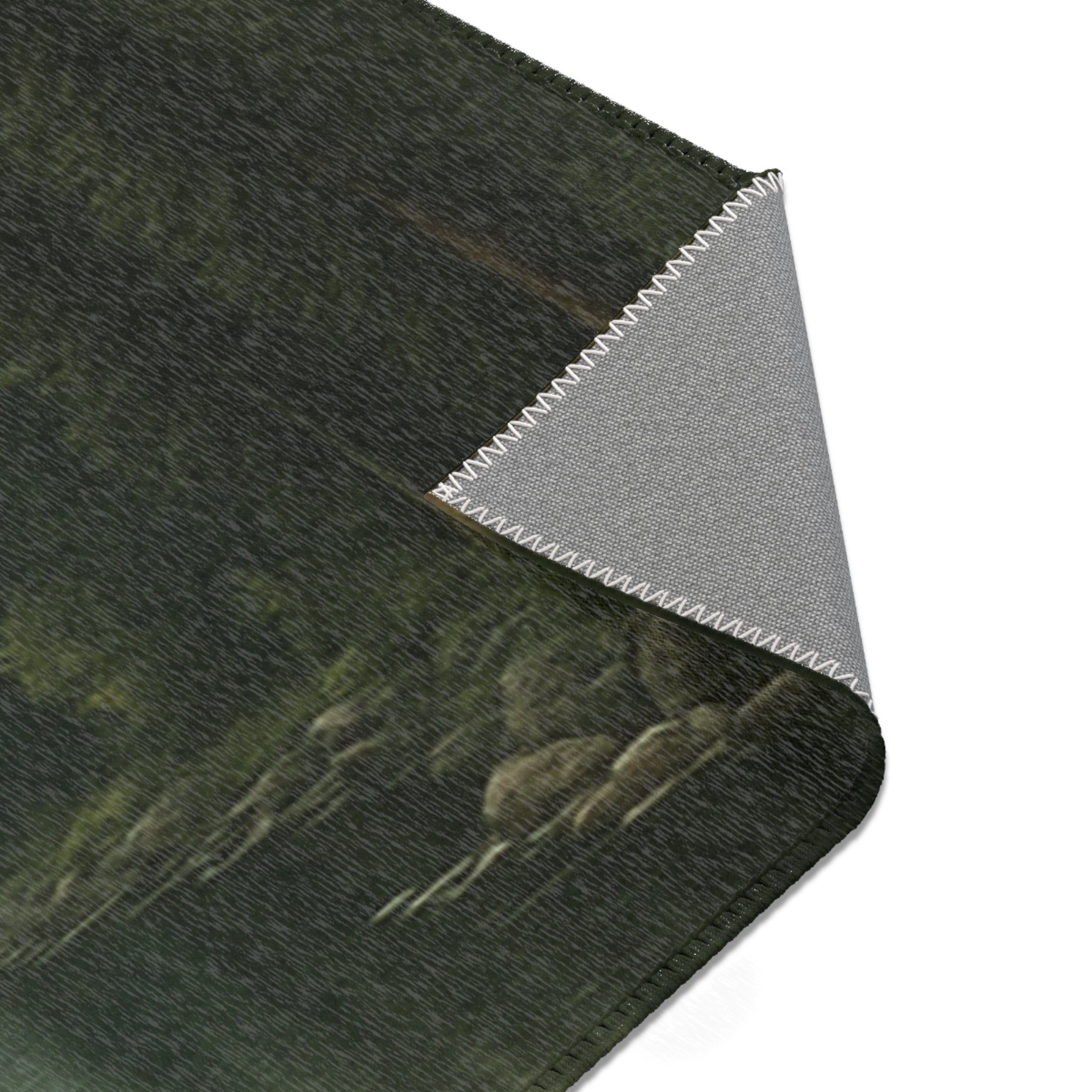 Mountain Lake Area Rug — Decorative Rug