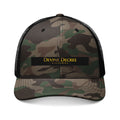 Covered in Christ Camo Trucker Hat — Embroidered Christian Baseball Cap